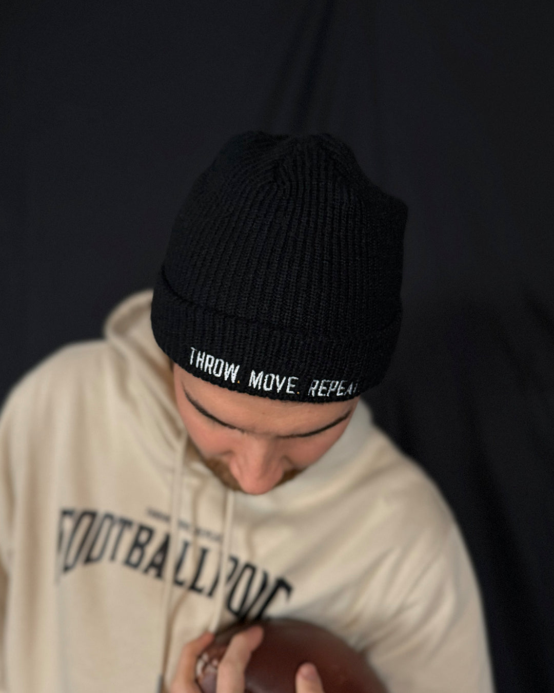 Fischerman Beanie - Throw. Move. Repeat.