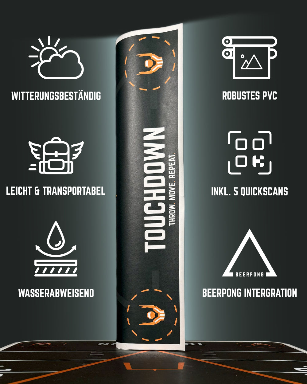 Footballpong Spielmatte